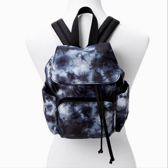 Claire's Black & White Tie Dye Backpack Purse Bag! NWT'S! 🖤 - Picture 3 of 4